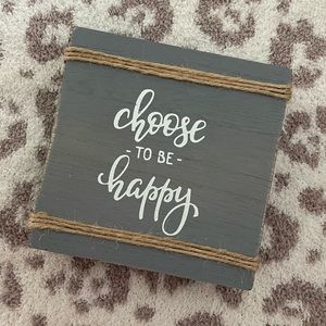Be happy sign😊